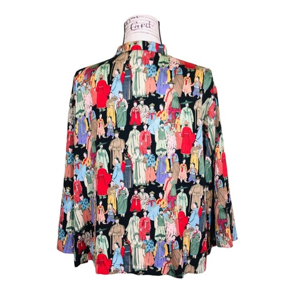 Natori NWOT Satin Button Down Shirt - Picture 12 of 16